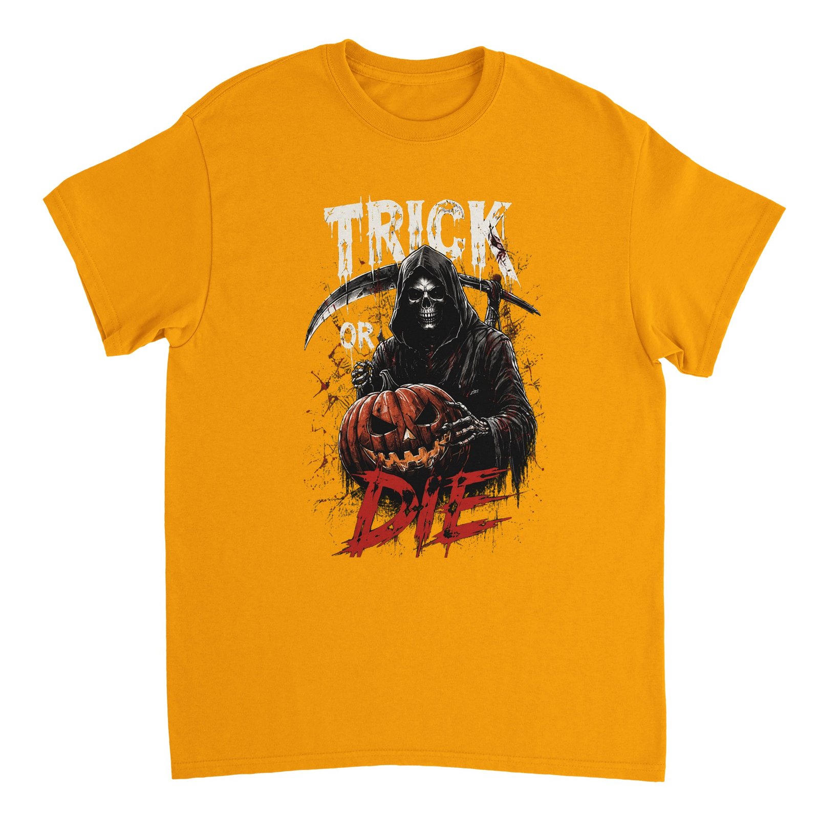 Grim Reaper Halloween T-Shirt – Trick or Die Horror Pumpkin Graphic Tee 10 fc21c328-af6d-45eb-8a63-6140d21989ab