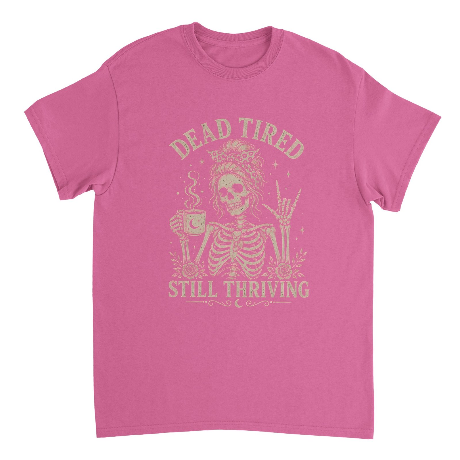 Dead Tired Shirt – Skeleton "Still Thriving" Graphic Tee 6 176e3182-e1d6-41a9-9c7f-6f15fdb996f6