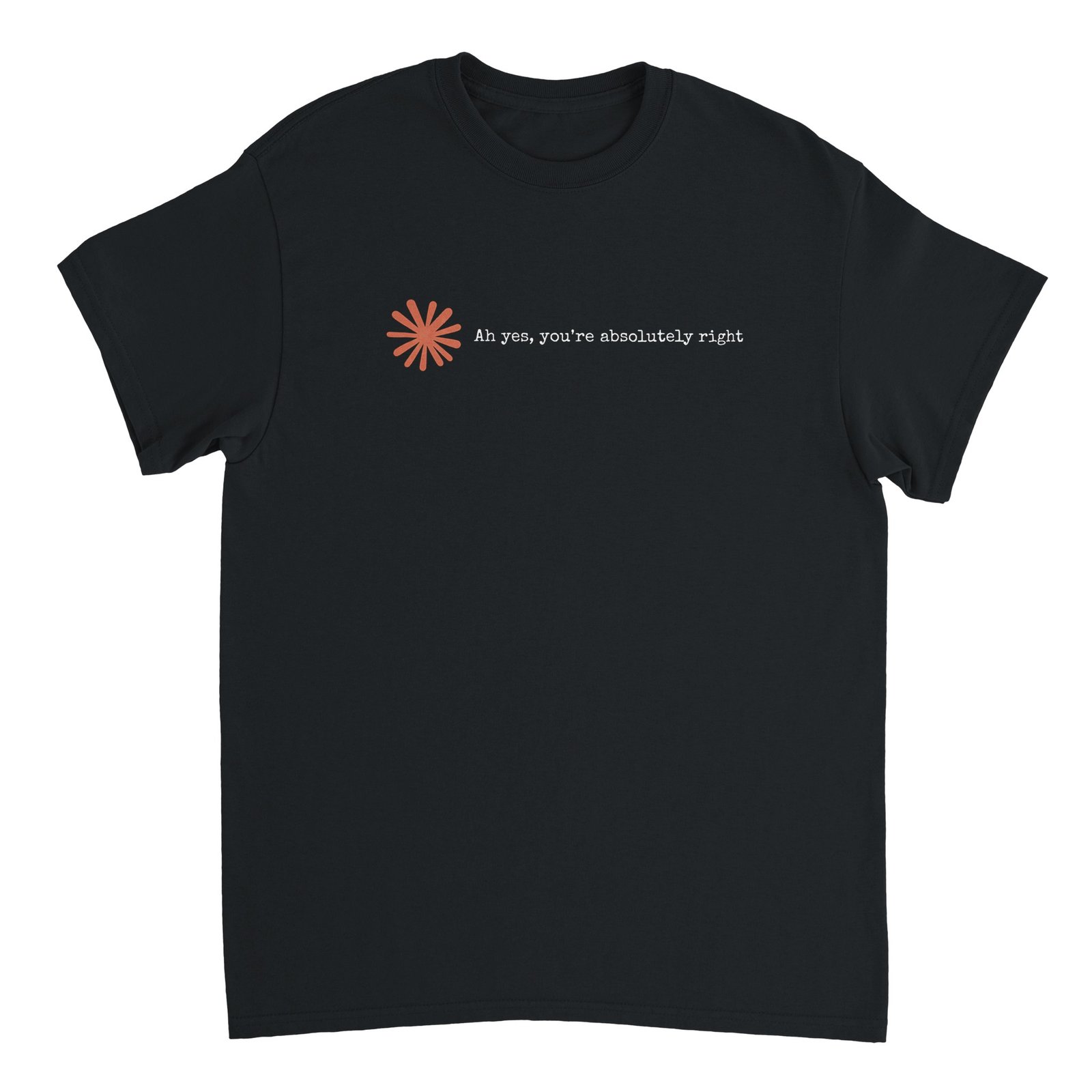Absolutely Right Unisex Tee – AI Chat Meme Graphic Shirt 7 27c32f7b-c44d-4ced-a846-959592708429