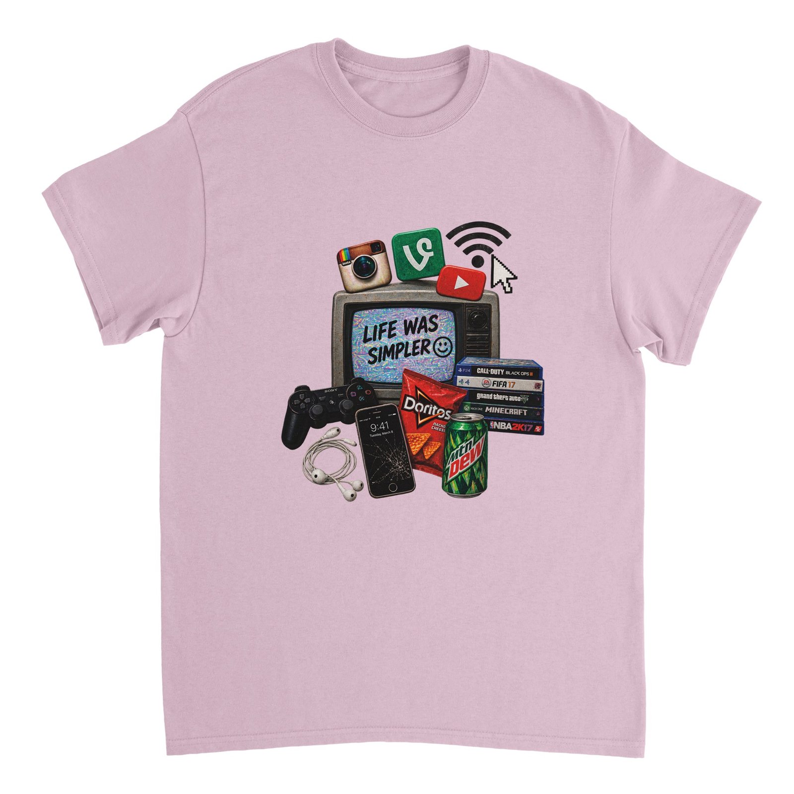 Life Was Simpler Shirt – 2016 Nostalgia Collage Tee 11 3e9cb719-c127-47de-b3ee-eb7be101796f
