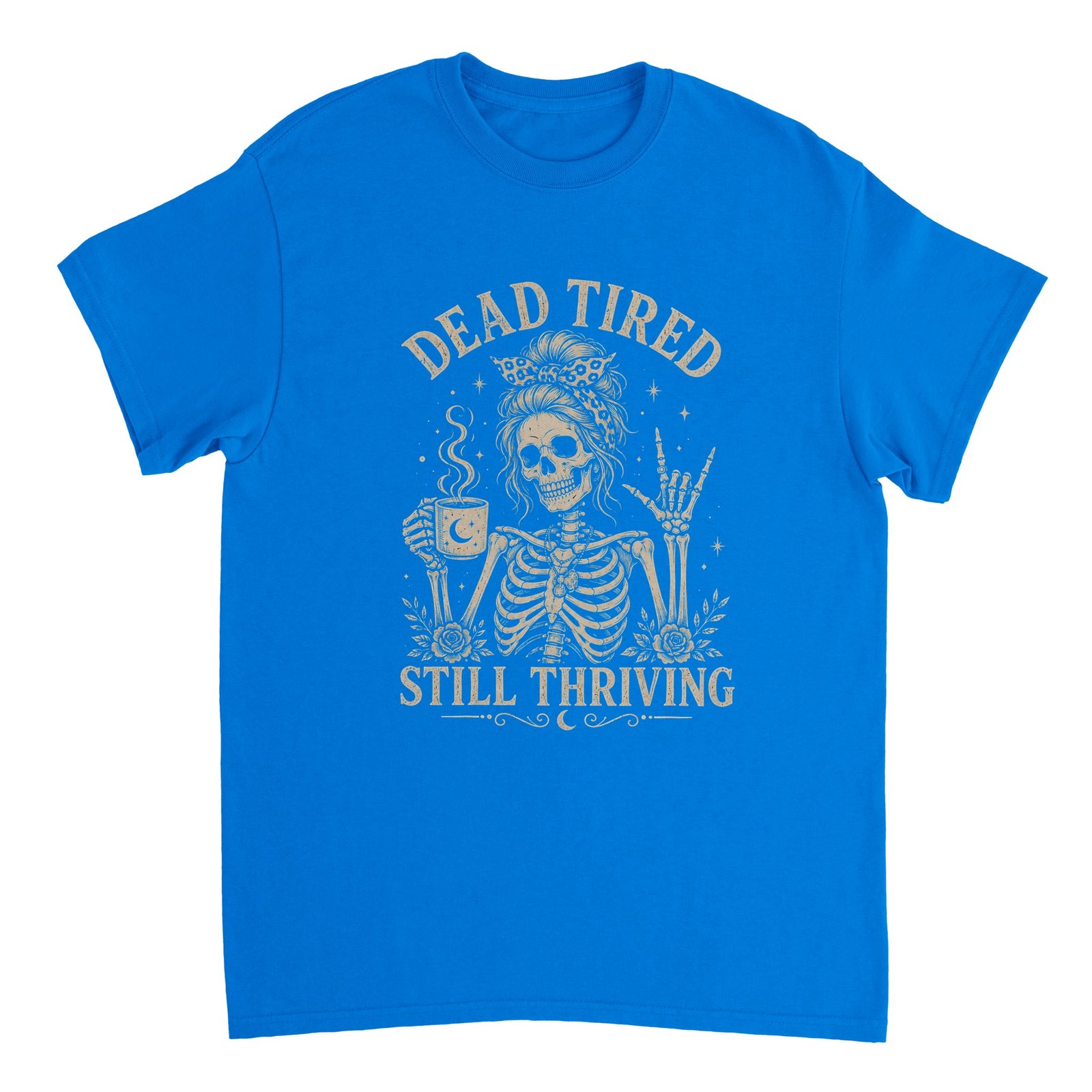 Dead Tired Shirt – Skeleton "Still Thriving" Graphic Tee 7 856b53e2-9ca5-408f-bd56-a2e436f8e9b6