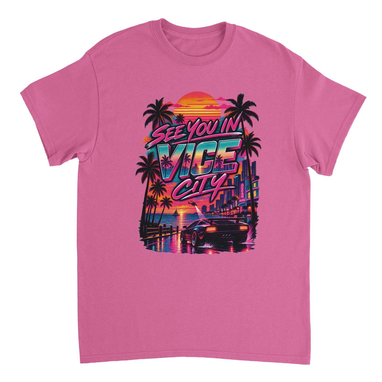 Vice City Drive Shirt – Neon Skyline & Sports Car Tee 5 d953938e-c359-460f-8ac6-588388f49bb1