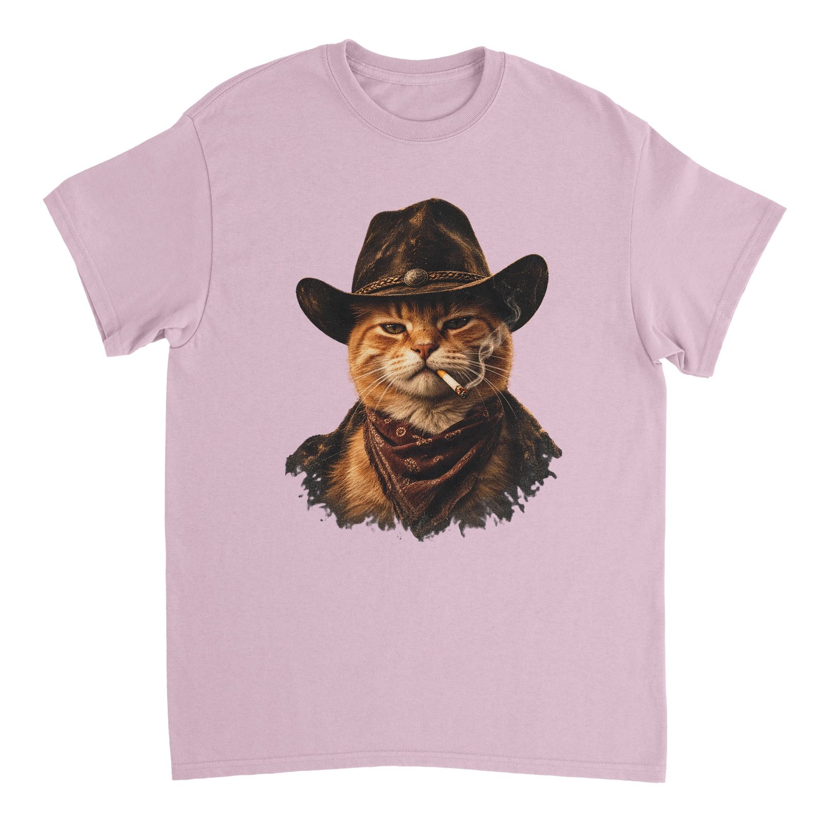 Outlaw Cat Unisex Tee – Funny Cowboy Cat Shirt 3 dfa9df2e-4c39-4c5b-b80f-1b9188262ea9