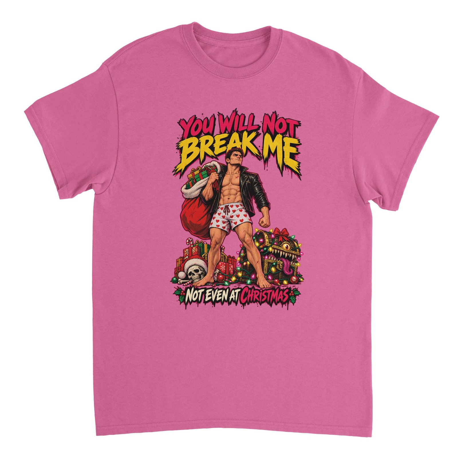 Dungeon Crawler Carl Shirt - You Will Not Break Me, Not Even at Christmas Heavyweight Tee 7 25a94156-02a5-4e86-96de-93e879729e59