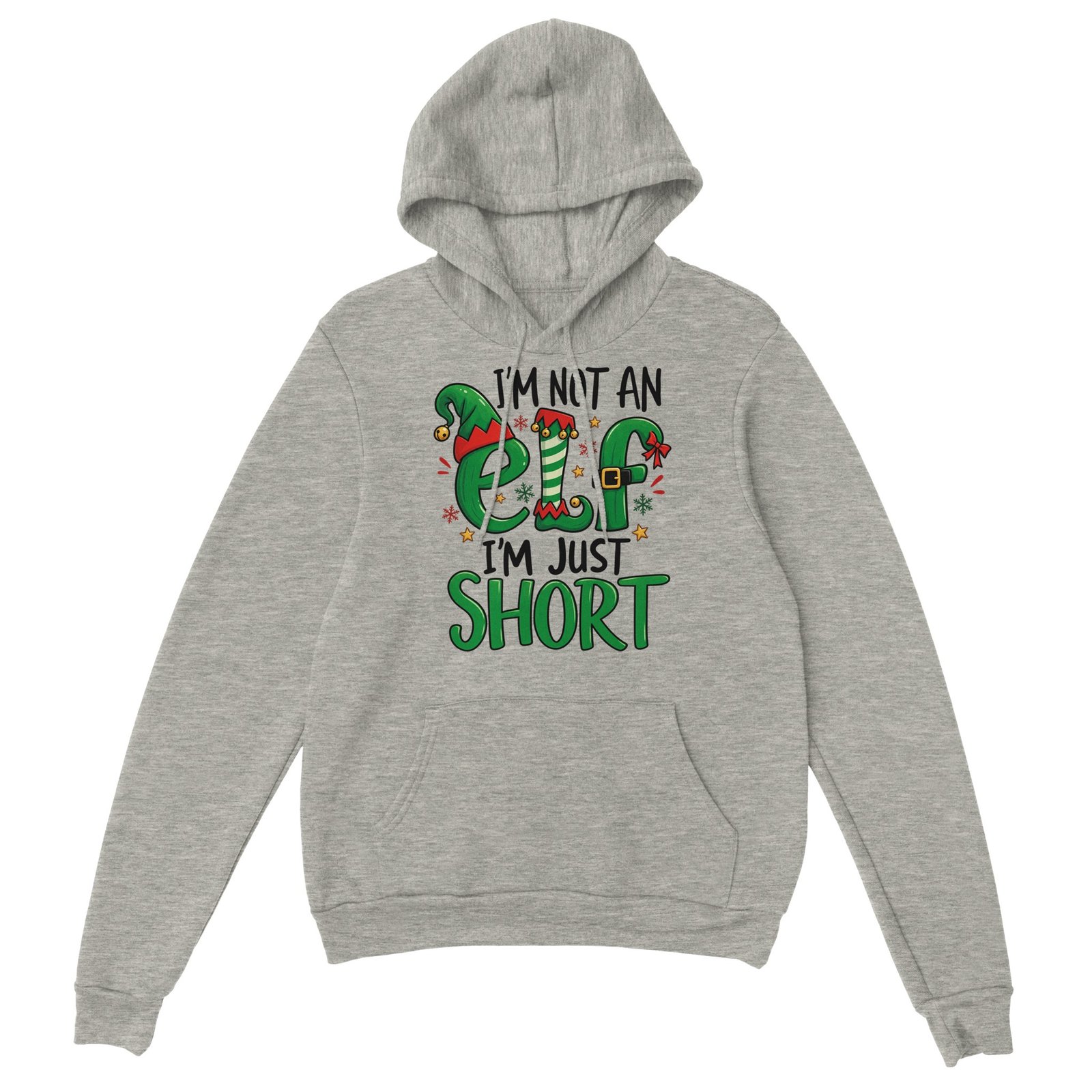 Funny Elf Hoodie - I'm Not an Elf, I'm Just Short Christmas Hoodie 7 298901cb-50ab-494e-9790-127ed079a2b7