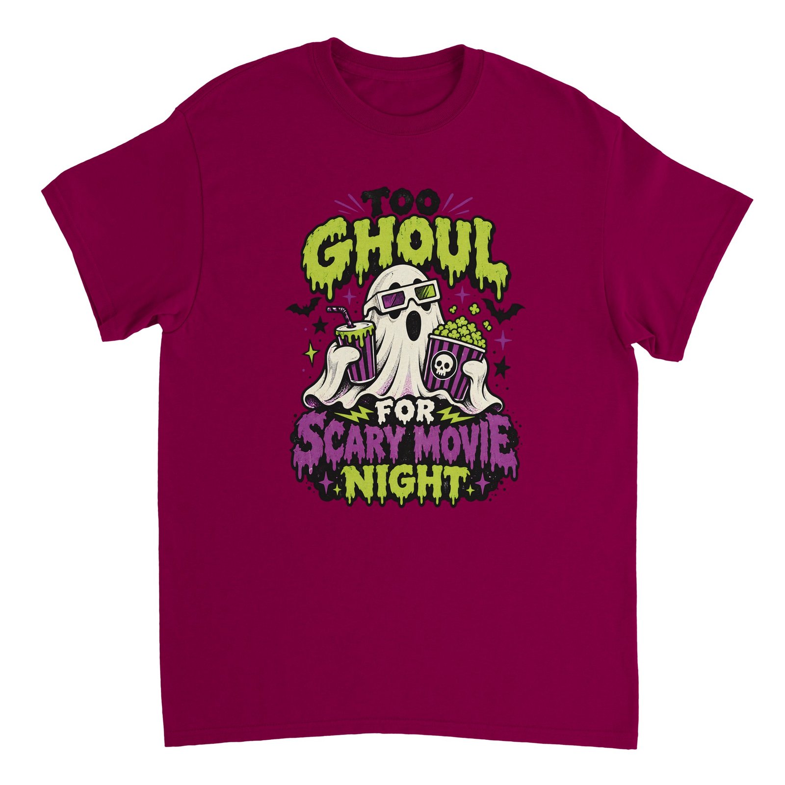 Funny Ghost Halloween T-Shirt – Boo Ghoul Scary Movie Night Graphic Tee 3 3046f474-673c-4421-9e77-23498458097f