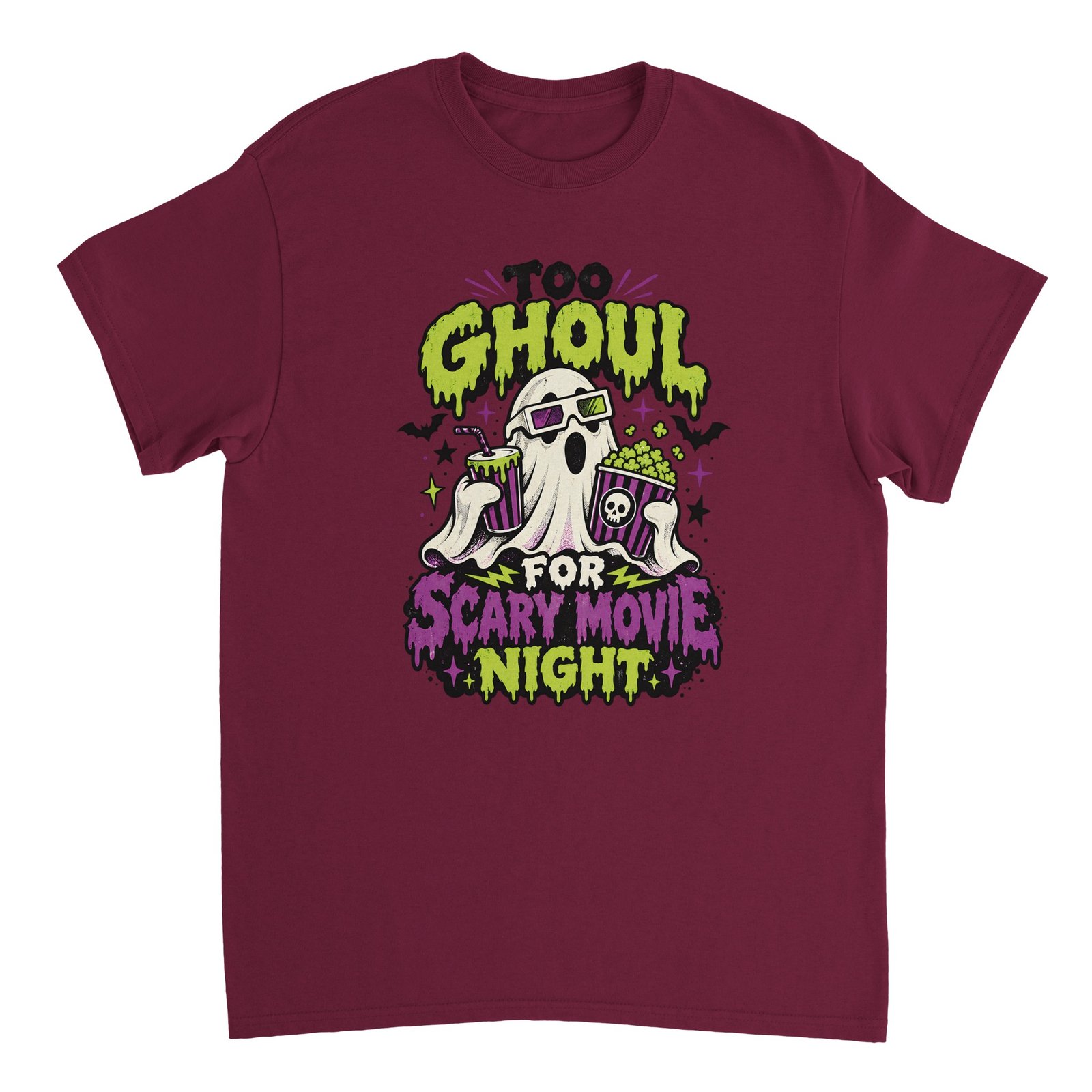 Funny Ghost Halloween T-Shirt – Boo Ghoul Scary Movie Night Graphic Tee 13 33319e75-be0b-4950-8a98-4d4c5a92b8da