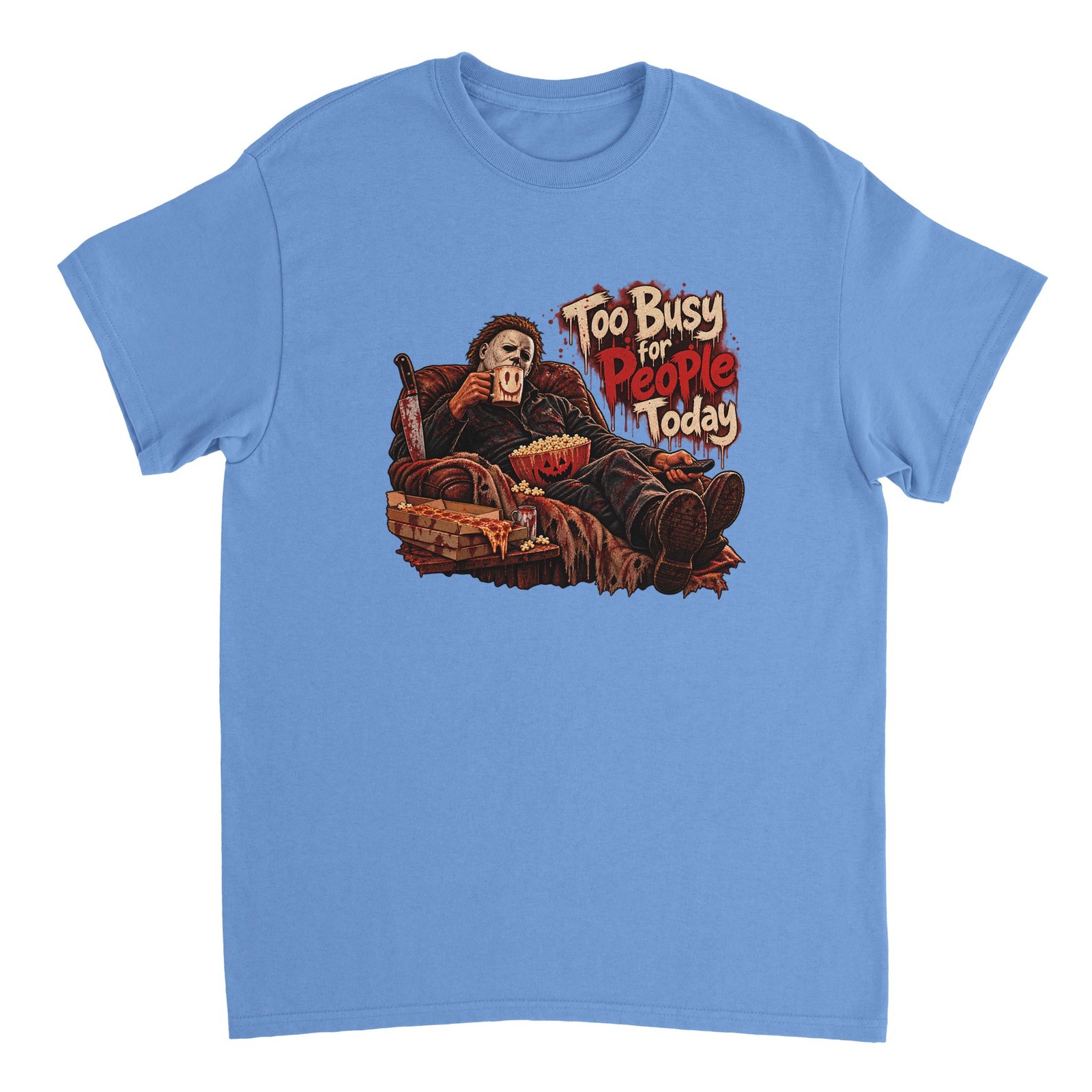 Halloween Slasher Shirt | Funny Too Busy for People Today Heavyweight Tee 7 3b87eb4d-9876-4f08-beb9-c38a5f3d7e66