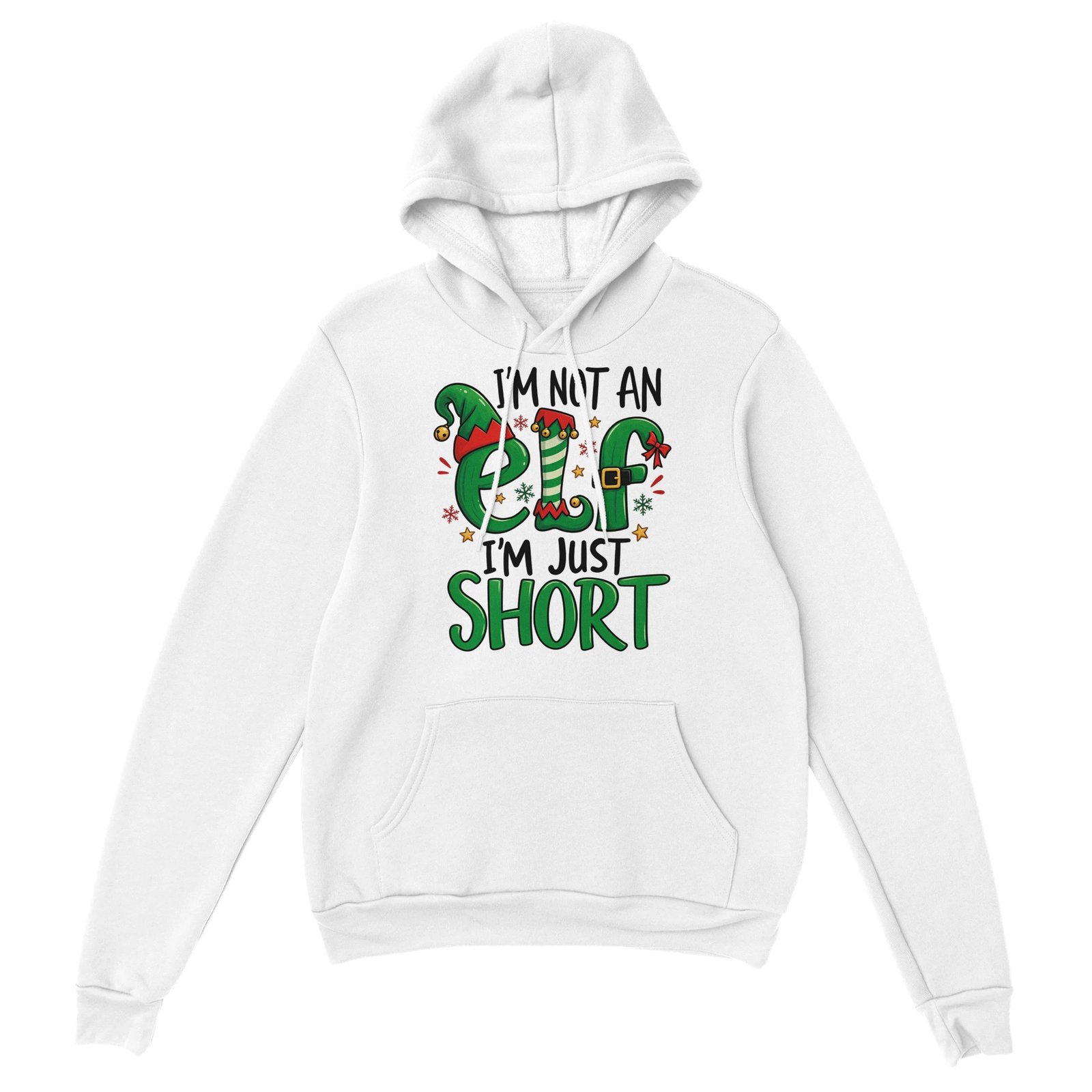 Funny Elf Hoodie - I'm Not an Elf, I'm Just Short Christmas Hoodie 6 40a0f2ef-a949-4048-9c5a-33bd0ed349bb