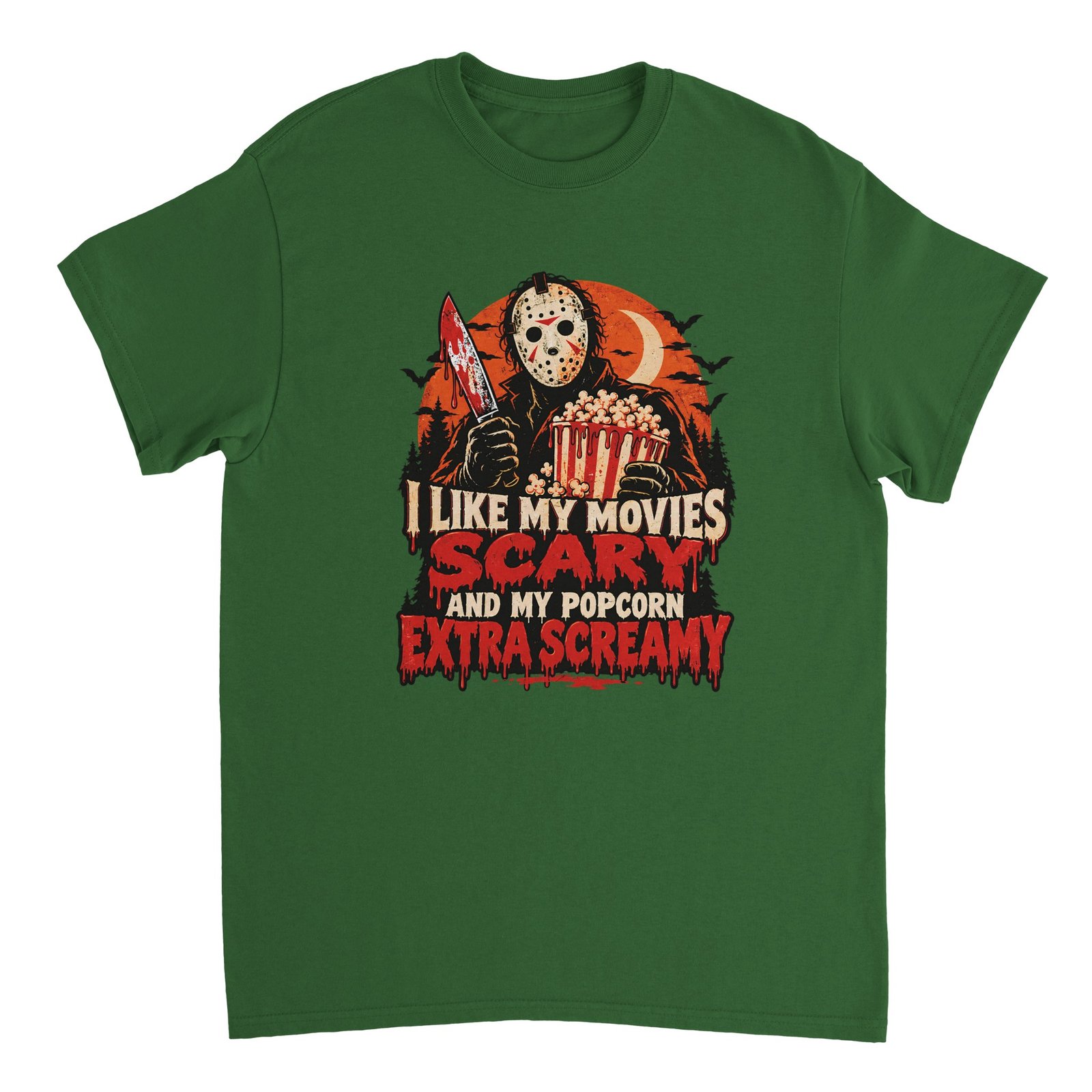 Jason Voorhees Funny Horror Movie T-Shirt – Extra Screamy Popcorn Halloween Shirt 2 52140475-f4aa-4d77-ba2d-d4b17cac2d7c