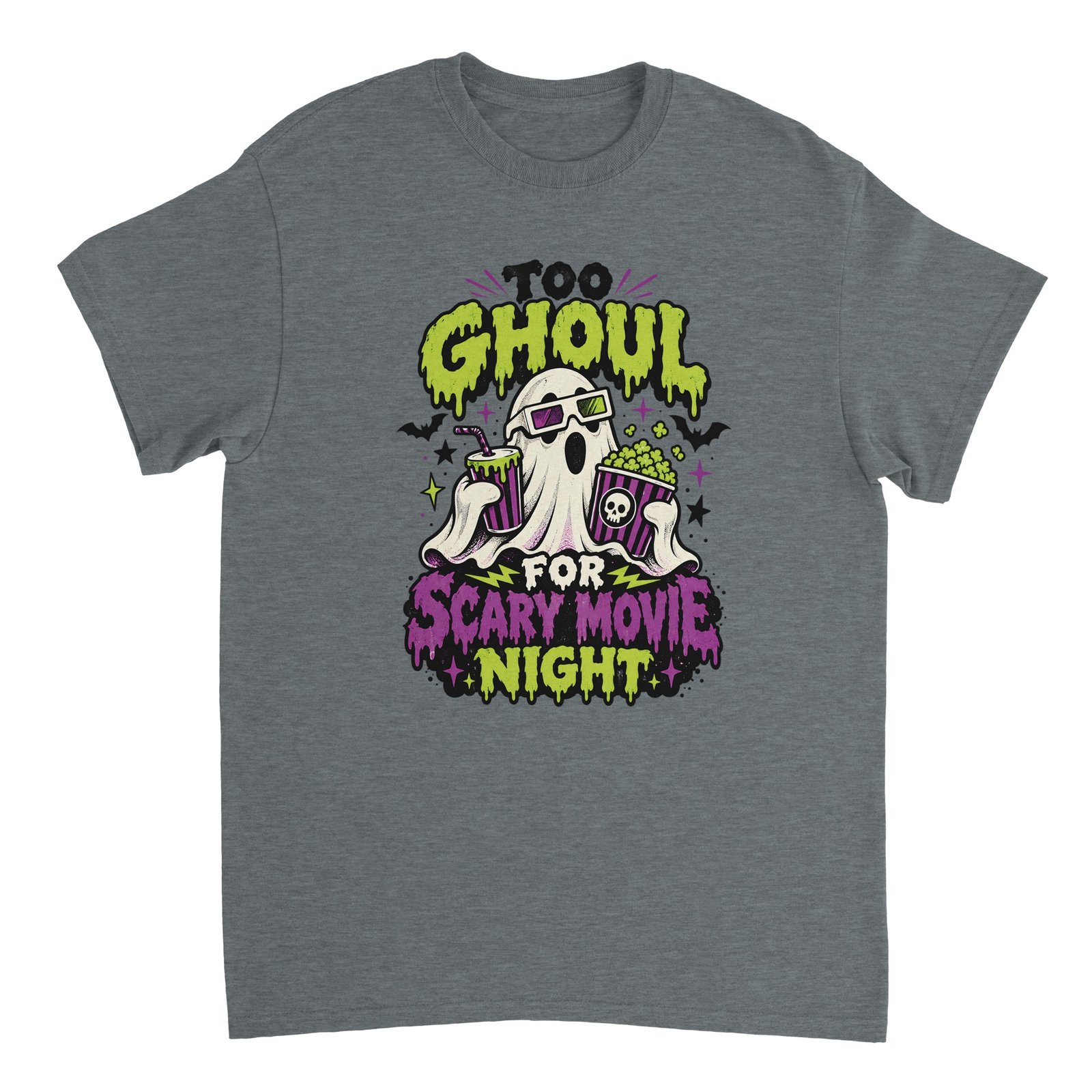 Funny Ghost Halloween T-Shirt – Boo Ghoul Scary Movie Night Graphic Tee 4 6b49bb9e-7e6e-43c7-a130-21719d08c15a