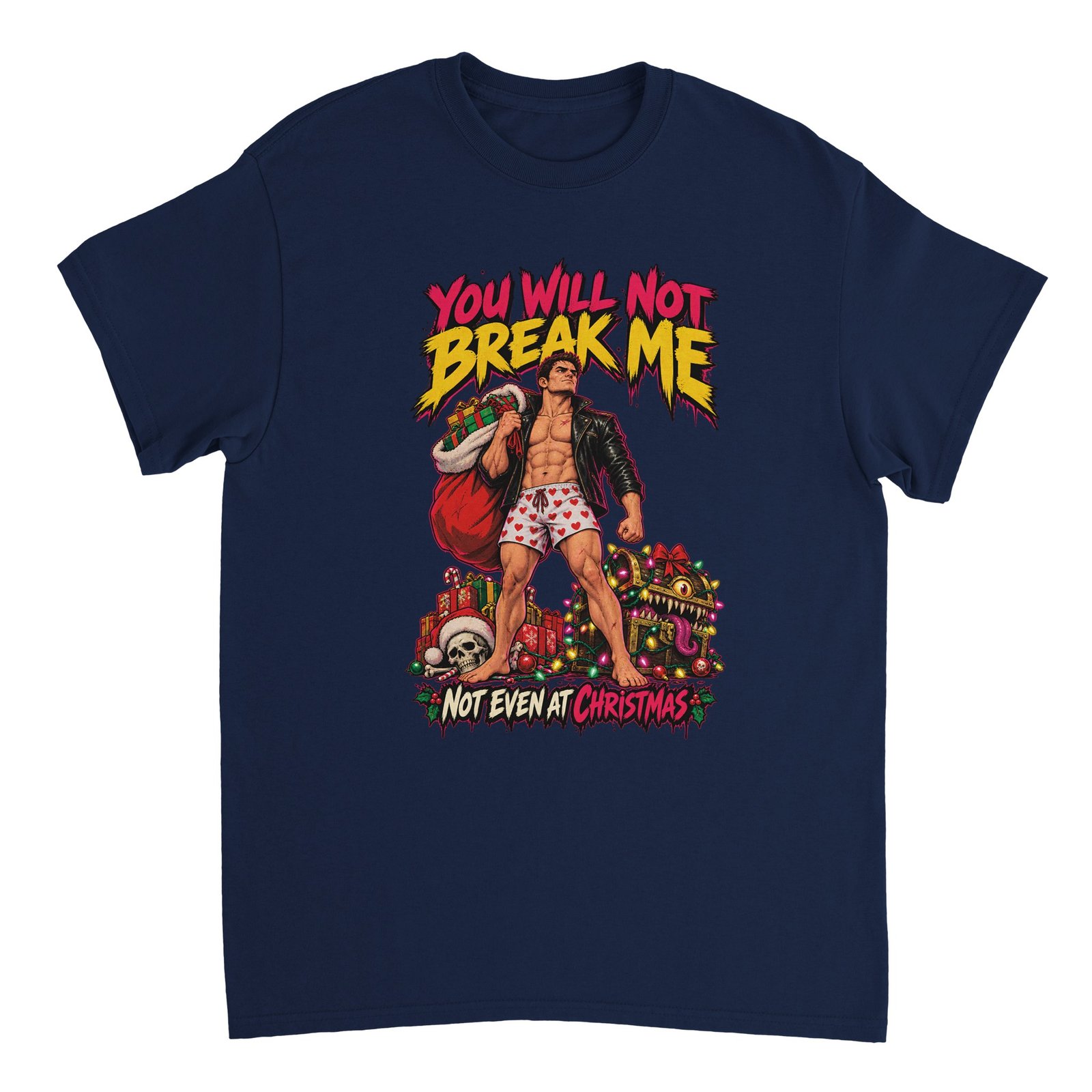 Dungeon Crawler Carl Shirt - You Will Not Break Me, Not Even at Christmas Heavyweight Tee 12 75bb29c1-b2f3-4f9e-aebf-3bef2590932b