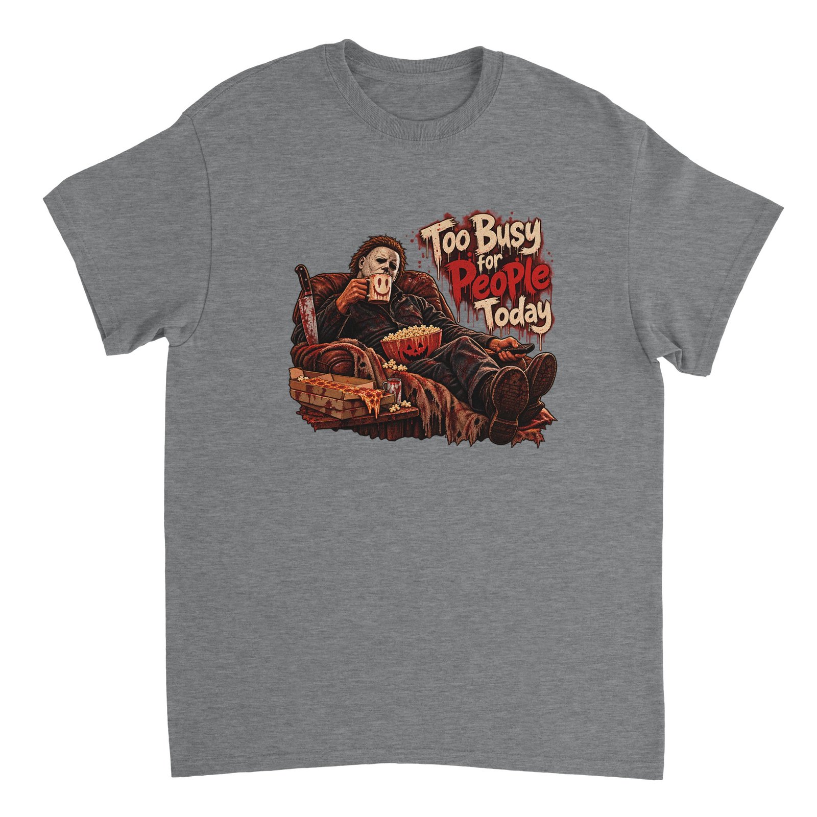 Halloween Slasher Shirt | Funny Too Busy for People Today Heavyweight Tee 5 7bfdbe7e-f8c9-436e-9de5-ee317878fa42