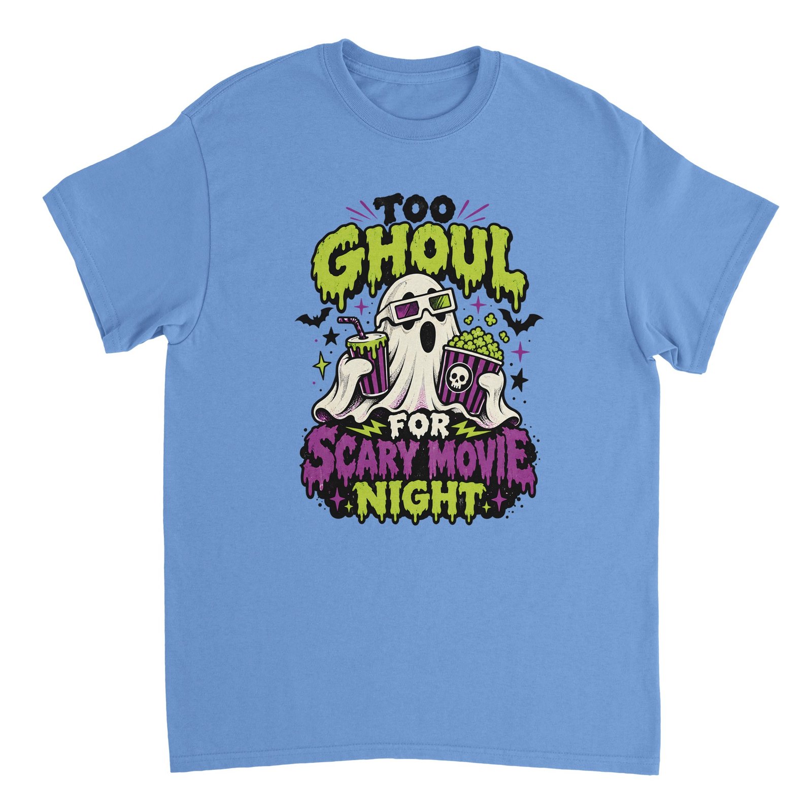 Funny Ghost Halloween T-Shirt – Boo Ghoul Scary Movie Night Graphic Tee 6 84a46972-4b82-4205-935b-70081cab4504