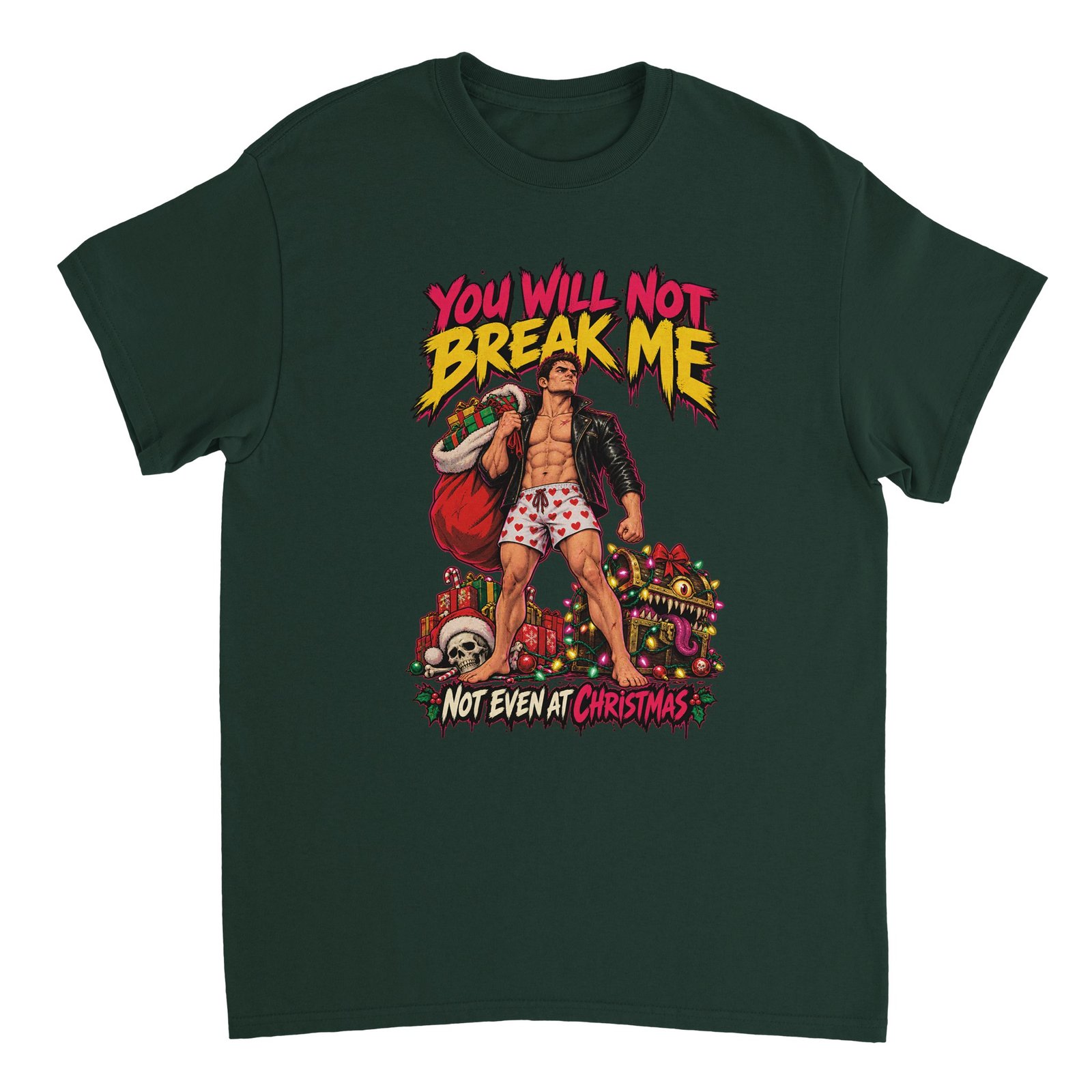 Dungeon Crawler Carl Shirt - You Will Not Break Me, Not Even at Christmas Heavyweight Tee 13 8a7c15bb-ff9c-417d-bcb8-f72cf7565c54