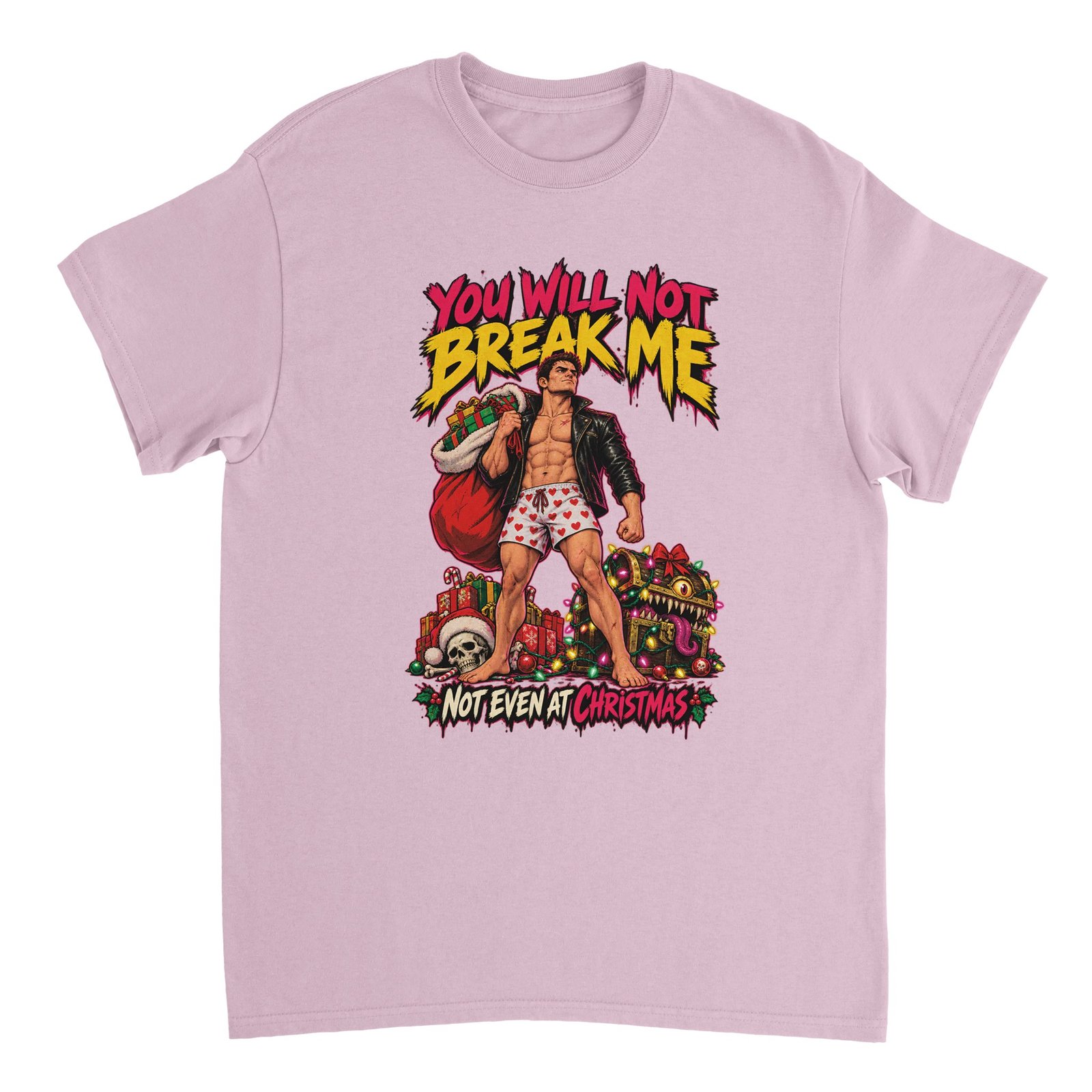 Dungeon Crawler Carl Shirt - You Will Not Break Me, Not Even at Christmas Heavyweight Tee 2 923a42c7-5d46-4603-a0bc-6009c2e201a9