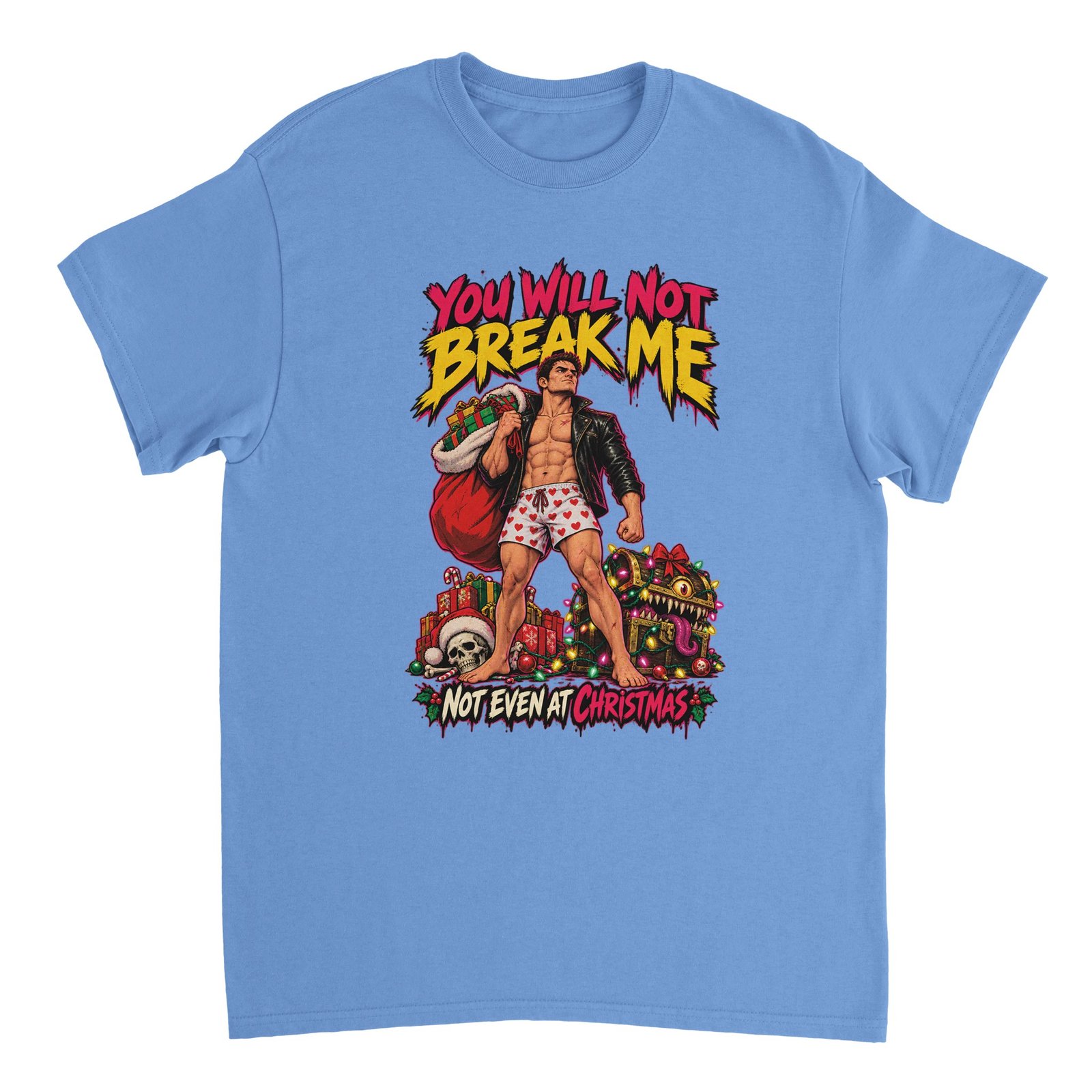 Dungeon Crawler Carl Shirt - You Will Not Break Me, Not Even at Christmas Heavyweight Tee 5 93741b2b-5bd1-4392-9cc1-33a6658d87e5
