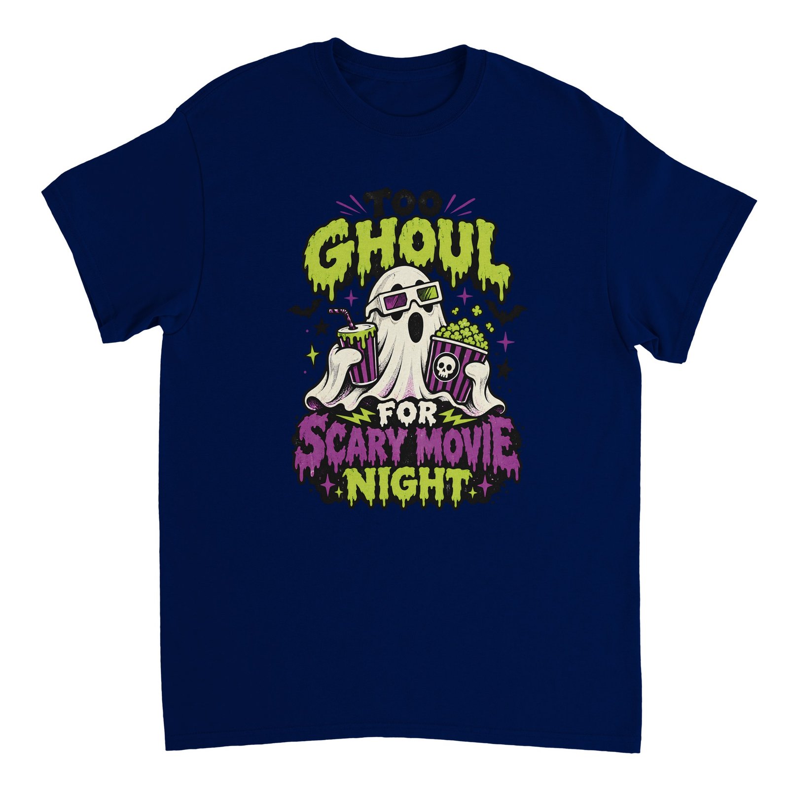 Funny Ghost Halloween T-Shirt – Boo Ghoul Scary Movie Night Graphic Tee 5 a08db1e5-0dbf-4171-8295-3a18f398bd8a