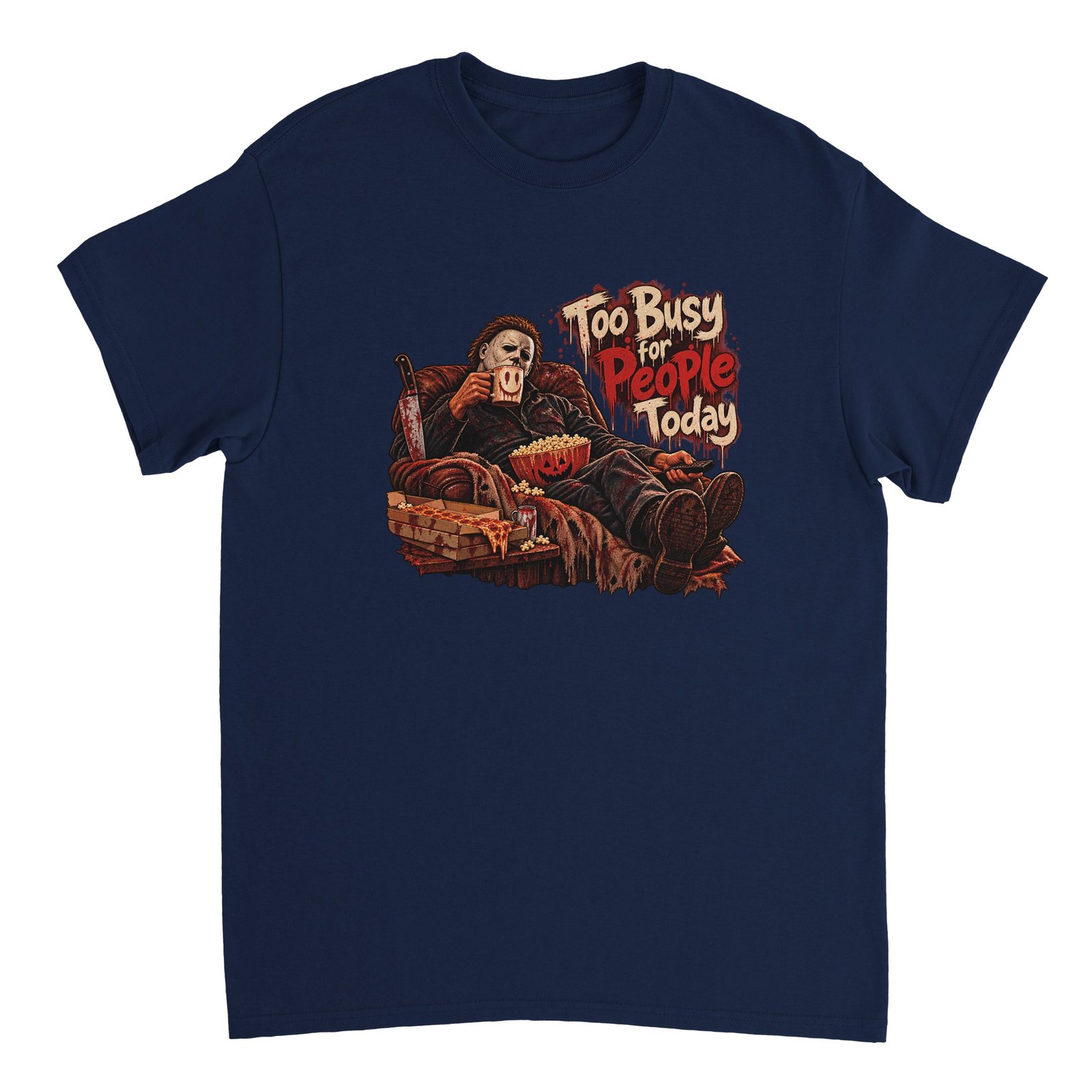 Halloween Slasher Shirt | Funny Too Busy for People Today Heavyweight Tee 11 aead3f0d-3b97-471e-b7a9-dc572764b9ff