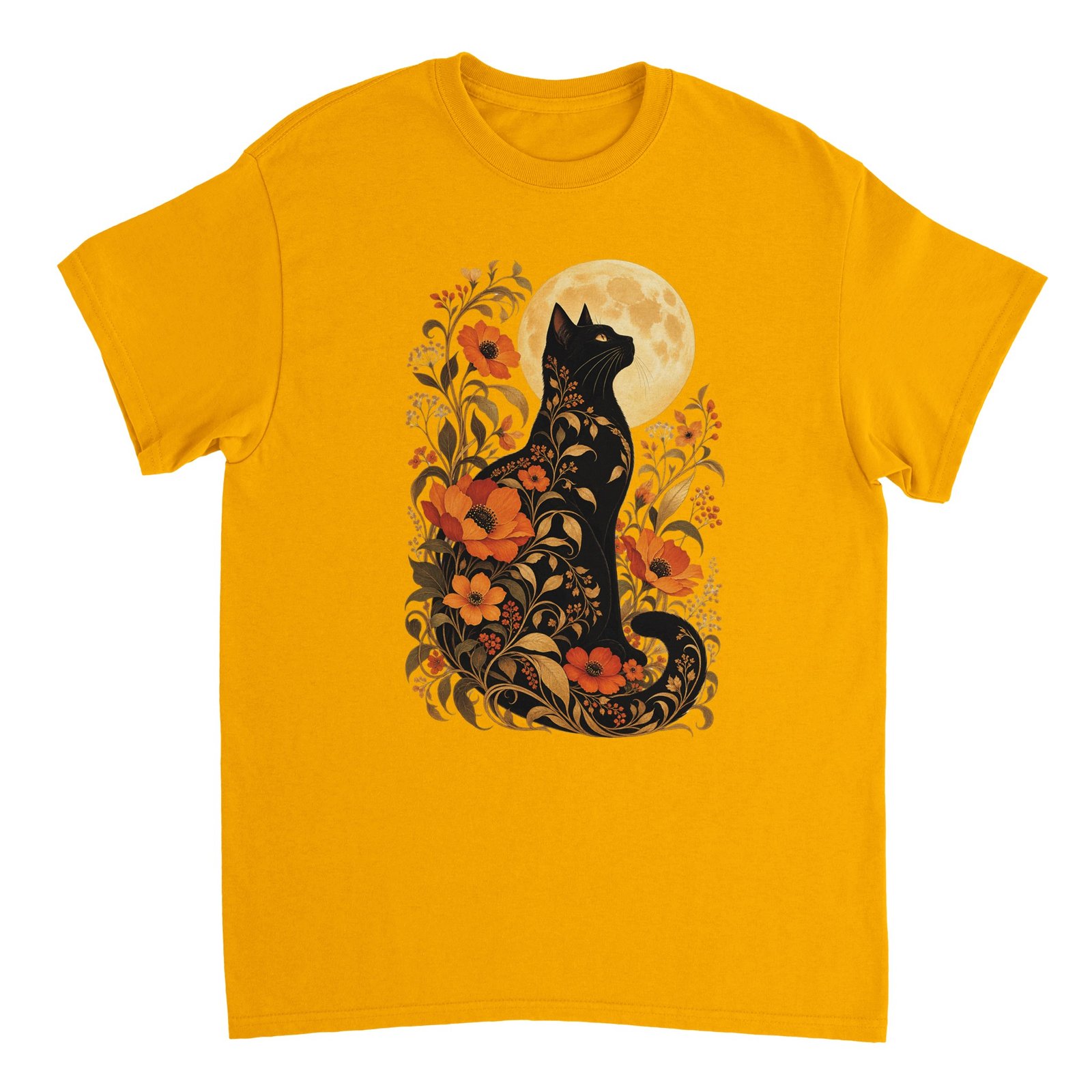 Black Cat Full Moon Shirt – Gothic Floral Cat & Autumn Moon Halloween T-Shirt 2 bd95a4ce-4fbb-4097-9742-a5b4fb452a14